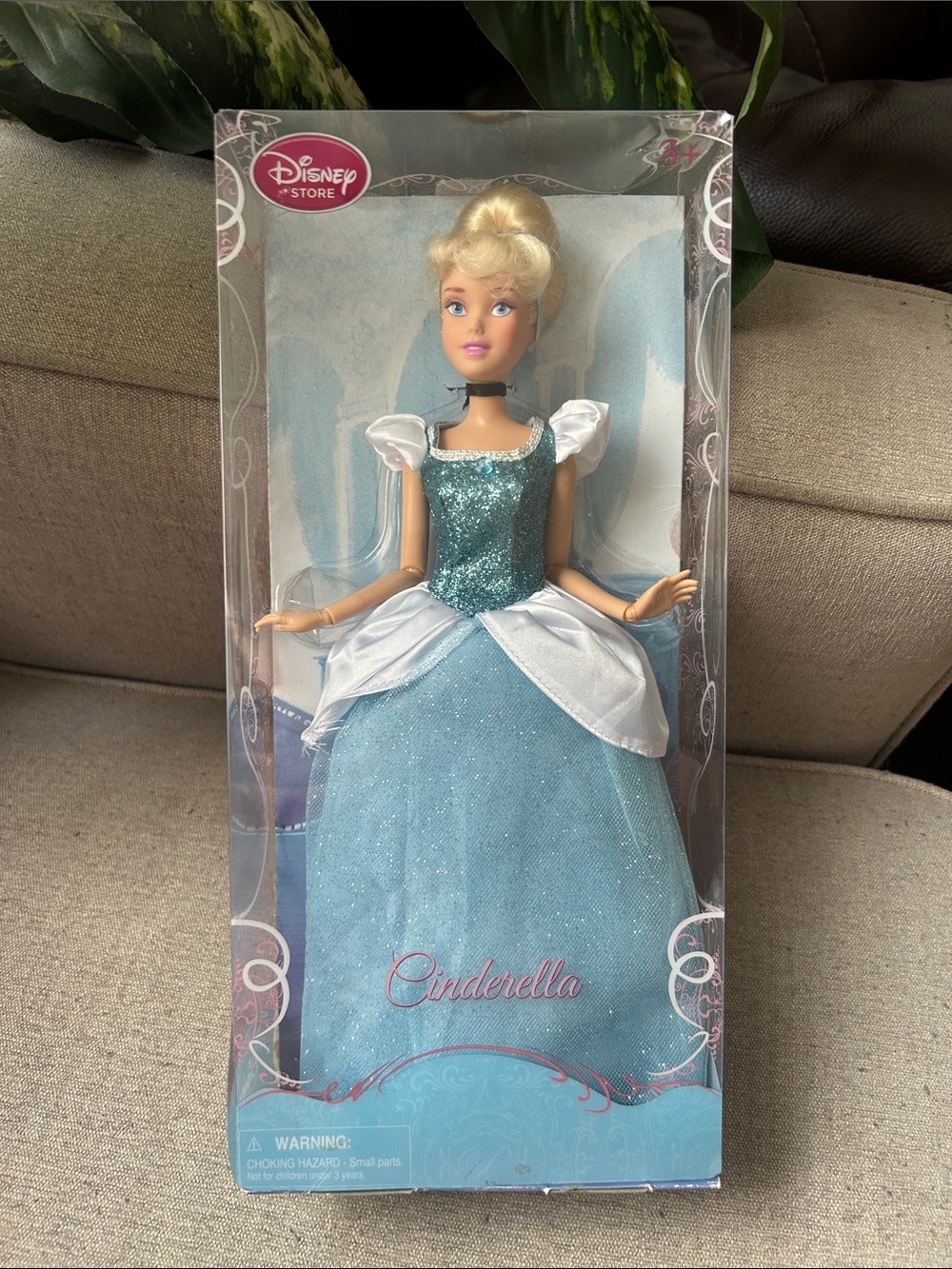 Disney Store Princess Cinderella Doll in Box